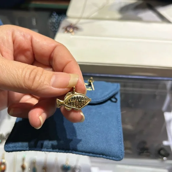 COPY - NA Hoku Humuhu pendant and matching earrings
